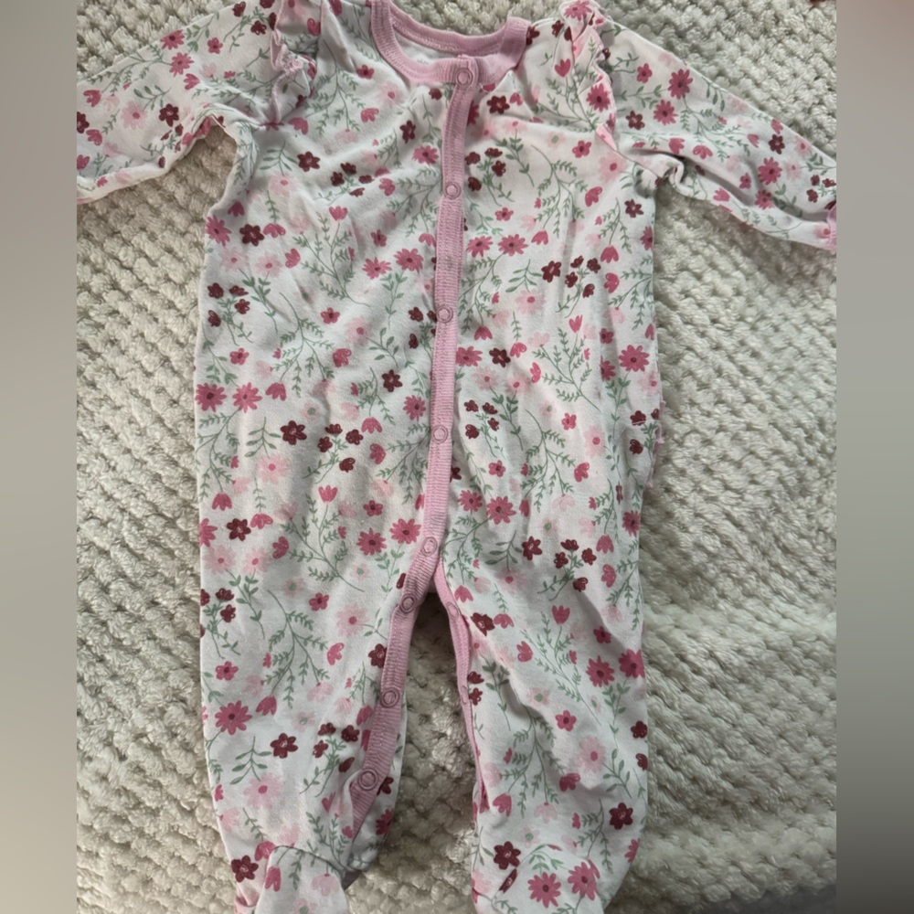 Floral Baby Onesie